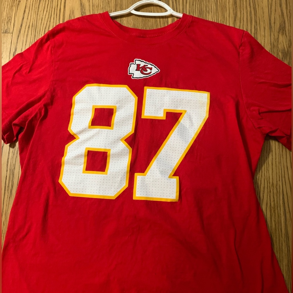 Travis Kelce #87 Kansas City Chief’s Men’s T Shirt